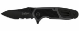 Kershaw Funxion EMT Charcoal W/ Serrated Blade Knife 8100GRYST