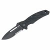 Ontario XM-2TS BLK ALUMINUM SERRATED - 8767