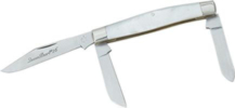 Queen Cutlery PEARL,SMALL STOCKMAN - 3 BLADE - 26P(3826)