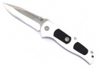 Smith and Wesson MID SIZE PLAIN BLADE SILVER - 4AUTO