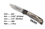Smith and Wesson SCRIMSHAW - TROUT - 303