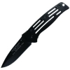 Smith and Wesson BABY BLACK FRAME PLAIN BLADE - 3300B