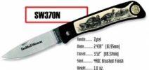Smith and Wesson SCRIMSHAW - NEW TURKEY - 370N