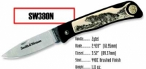 Smith and Wesson SCRIMSHAW- WOLF - 380N