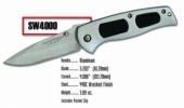 Smith and Wesson SWAT, MEDIUM, PLAIN, SILVER - 4000