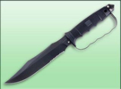 SOG Tigershark Elite Knife with Black Tini Blade TE-02