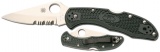 Spyderco Delica Knife Black Handle C11PSGRE