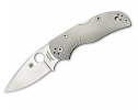Spyderco NATIVE5 FLUTED TIT PLAIN EDGE - C41TIFP5