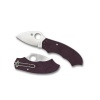 Spyderco MEERKAT PLN BURGUNDY - C64JPBRG