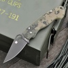 Spyderco PARAMILITAREY CAMO BLACK BLADE - C81GPCMOBK