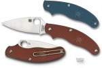 Spyderco UK PEN FRN LEAF BLUE PLAIN - C94PBL