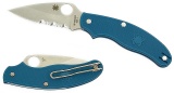 Uk Pen Knife Blue FRN Leaf Blade GIN-1 C94PSBL