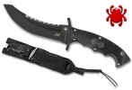 Spyderco Warrior FB25PSBBK Black H-1 Blade(5 11/16)