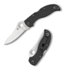Spyderco Stretch C90CFPE, Hard ZDP189 Steel, Thumb Notch