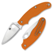 Spyderco C94GPOR Knife,Orange Handle,Thumb Opener