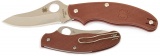 Spyderco UK PEN DROP PT MAROON PLAIN - C94PMR3