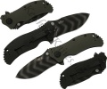 Zero Tolerance 0301 Knife with Tiger Striping Blade