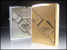 Zippo brushed chrome buckle up lighter (200BSB245)