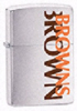 Zippo BRSHD CHRME, CLEVELAND BROWNS - 200NFL654