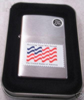 Zippo BRUSHED CHROME, US FLAG - 200USP276