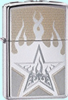 Zippo FIRE STAR HIGH POLISH CHROME - 21191