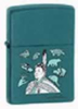 Zippo POW-WOW DANCER TEAL MATTE - 215CW292