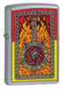 Zippo BURNING CHAIN STREET CHROME - 24265