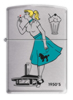 Zippo WINDY GIRL 1950S - 24387