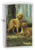 Zippo LINDA PICKEN 2 GOLD RETRIEVE - 24413