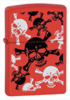 Zippo 233 SKL & XBNS, RED MATTE - 24471