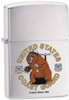 Zippo US COAST GUARD BRUSHED CHROME - 24531