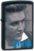 Zippo ELVIS BLUE, BLACK MATTE - 24545