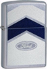 Zippo Ford Street chrome lighter (model 24547)