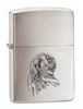 Brushed Chrome Coyote Zippo, # 672
