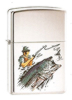 High Polished Chrome Fisherman Zippo, #751