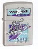 Satin Chrome Snowboarding Zippo #793