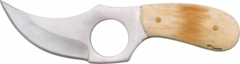 Pakistan Short Skinner Knife Smooth Bone 5 3/4 Inch PA2989B