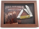 John D Case Gunboat Canoe Knife Shadow Display Box