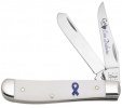 Case Diabetes Mini Trapper & Blue Wristband 3 1/2 Inch