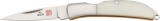 Al Mar Osprey Front Lock White Micarta 395 Length