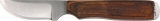 Anza AZBRL Hunter Large 7 1/8 Tan Leather Sheath