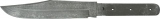 Blades Knife Blade Damascus Bowie - BL009D