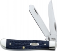 Case CA13006 American Workman 6207SS Jigged Blue Synthetic Mini Trapper Knife