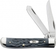 Case Mini Trapper Gray Bone CA13011 Peachseed Jigged