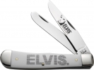 Case Elvis Trapper White Synthetic Handle Tru-Sharp