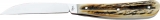 Case Desk Knife Burnt Stag 6 1/8 Overall Full Tang