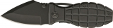 China Rite Edge Grenade Folder Black - CN210821BK