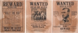 Denix Denix Old West Wanted Posters. - 095