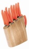 Furi FUR865 Rachael Ray Ten Piece Knife Set, Bamboo Block