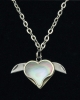 Novelty Cutlery Heart Necklace - NV222